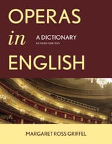 Operas in English: A Dictionary book cover